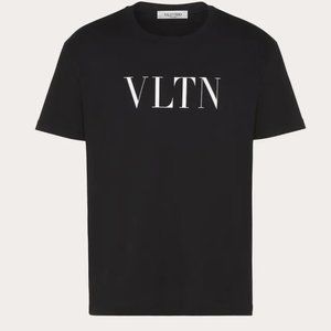 Black VLTN T-SHIRT Valentino Size Medium